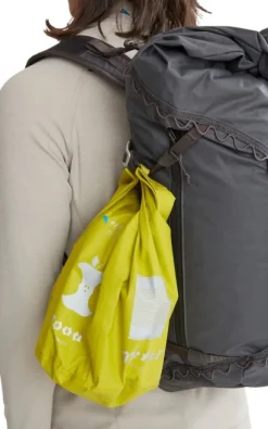 Klättermusen Recycling Bag 2.0 kestoroskapussi, vaaleansininen