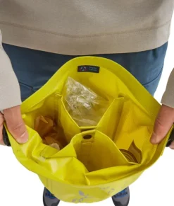 Klättermusen Recycling Bag 2.0 kestoroskapussi, keltainen