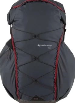 Klättermusen Vån WP Backpack rinkka, 55 L, mustaharmaa