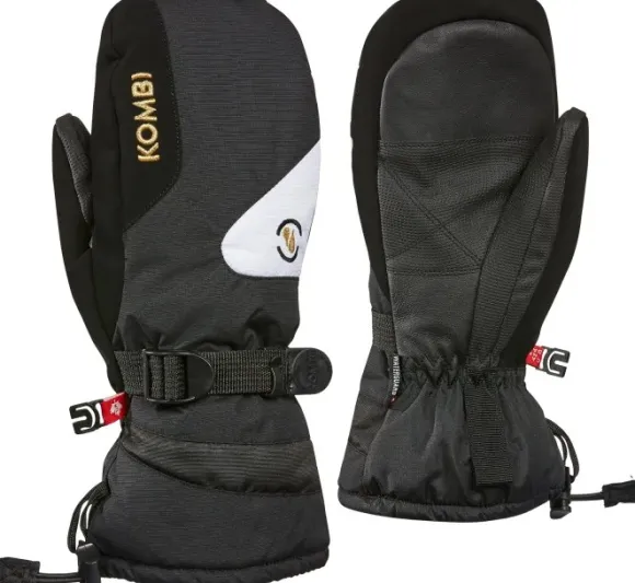 Kombi Ride WG naisten kintaat sisähanskalla, musta/valkoinen