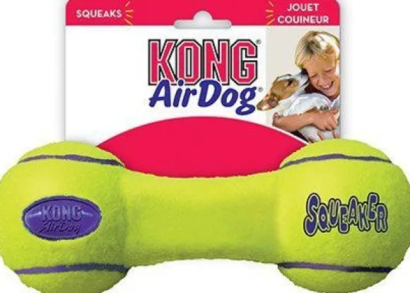 Kong Airdog Squeakair Dumbbell koiranlelu, M