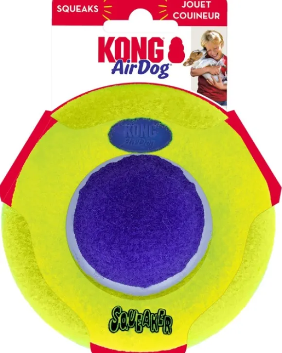 Kong Airdog Squeaker Saucer M/L