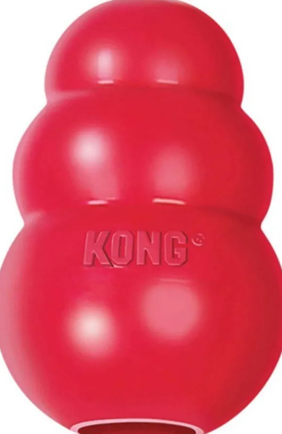 Kong Classic koiranlelu, L, punainen