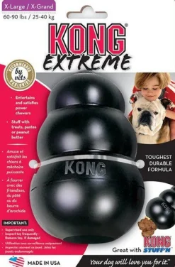 Kong Extreme koiranlelu, XL, musta