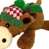 Kong Holiday Cozie Reindeer koiran pehmolelu, M 15,5x10x7,5 cm
