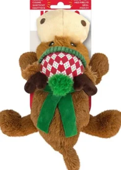 Kong Holiday Cozie Reindeer koiran pehmolelu, M 15,5x10x7,5 cm
