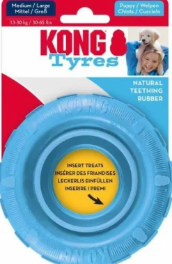 Kong Puppy Tyres purulelu pennuille, M/L