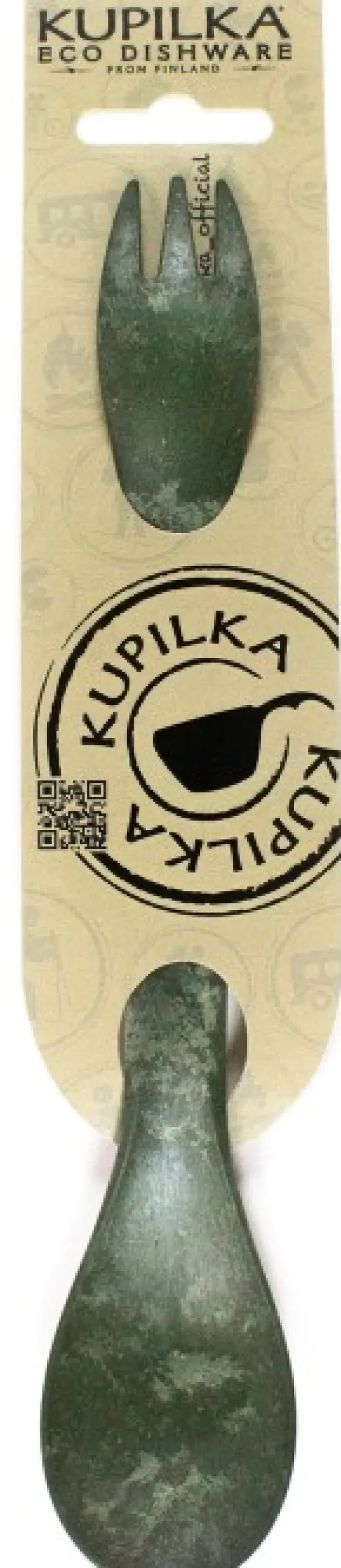 Kupilka Kupilka Spork 225 eräruokailuväline, vihreä