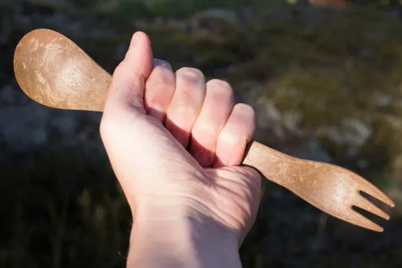 Kupilka Kupilka Spork 225 eräruokailuväline, vihreä