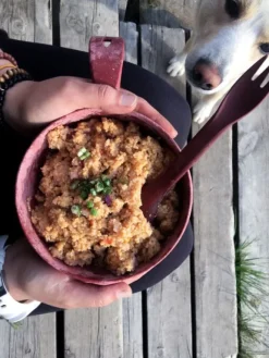 Kupilka Kupilka Spork 225 eräruokailuväline, punainen