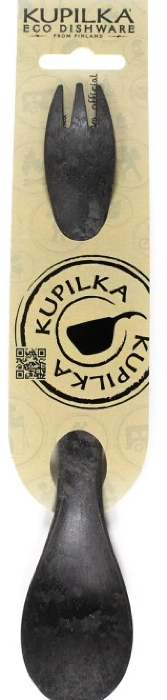Kupilka Kupilka Spork 225 eräruokailuväline, musta
