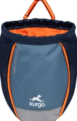 Kurgo Go Stuff It Treat Bag makupalapussi, tummansininen