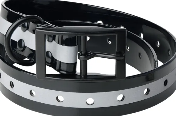 Lafayette kaulapanta heijastimella, musta