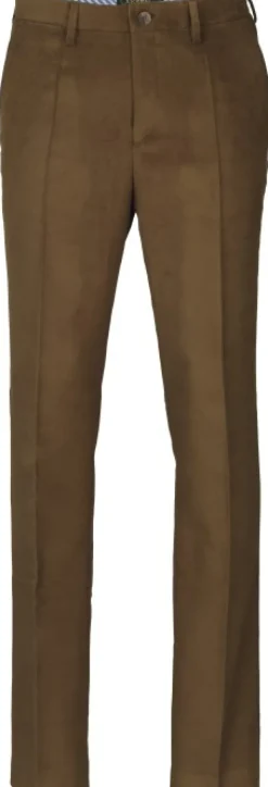 Laksen Belgravia Moleskin Trousers housut, ruskea