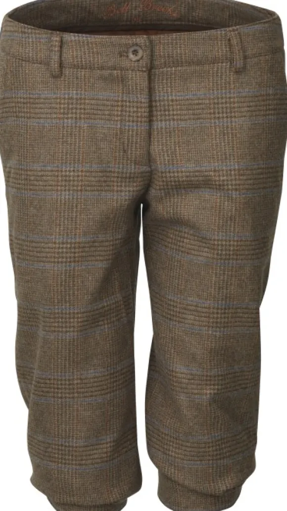 Laksen Bell Breeks naisten polvihousut, ruudullinen