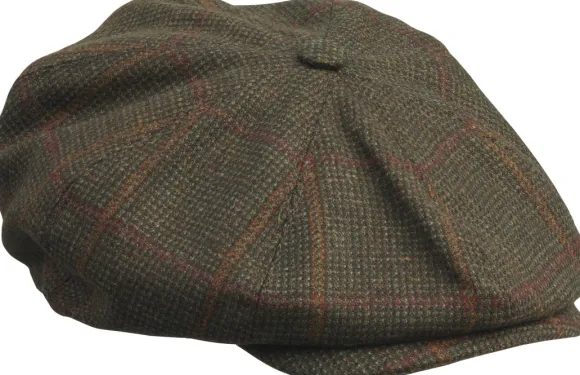 Laksen Hastings Bakerboy Cap lakki, ruskea