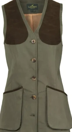 Laksen Pennyton Beauly Shooting Vest naisten ammuntaliivi, Olive