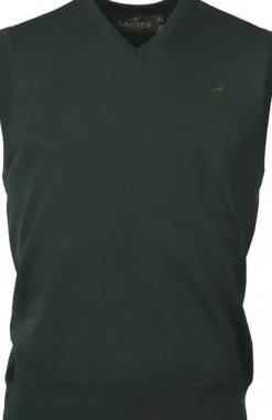 Laksen York Slipover villaliivi, vihreä