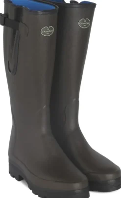 Le Chameau Men's Vierzonord Neoprene Lined Boot Brown