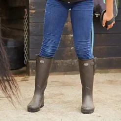 Le Chameau Women's Vierzonord Neoprene Lined Boot Brown