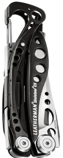 Leatherman Skeletool CX monitoimityökalu, musta