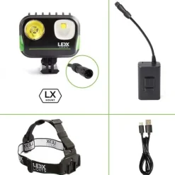 LedX Snok otsalamppusetti