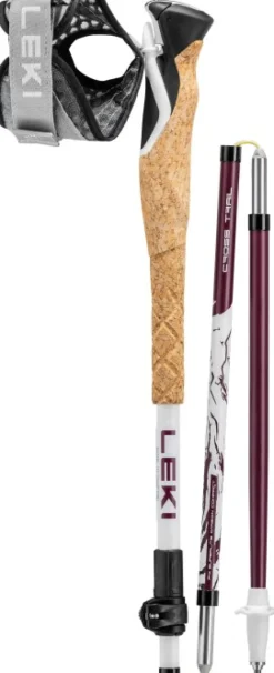 Leki Cross Trail FX Superlite Compact White/Ferra/Black