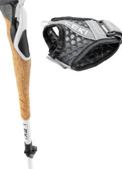 Leki Cross Trail FX Superlite White/Envy/Black