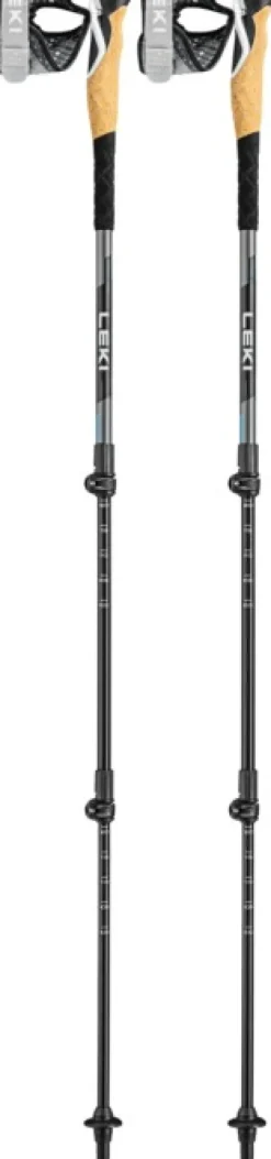 Leki Cross Trail Lite TA Black/White/Lightblue