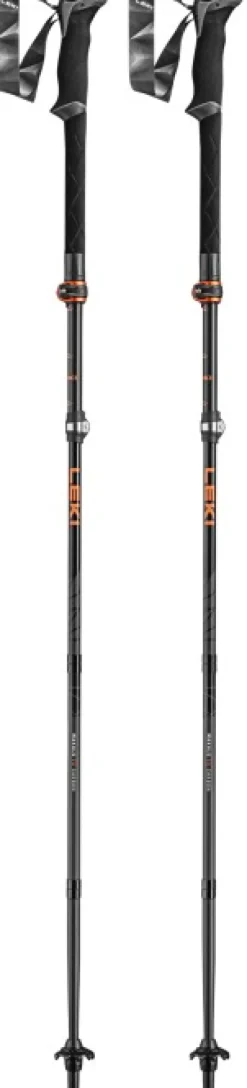 Leki Makalu FX Carbon Black/Orange/Naturalcarbon