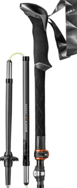 Leki Makalu FX Carbon Black/Orange/Naturalcarbon