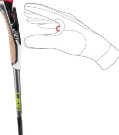 Leki Traveller Alu Black/Silvergray/Neonyellow