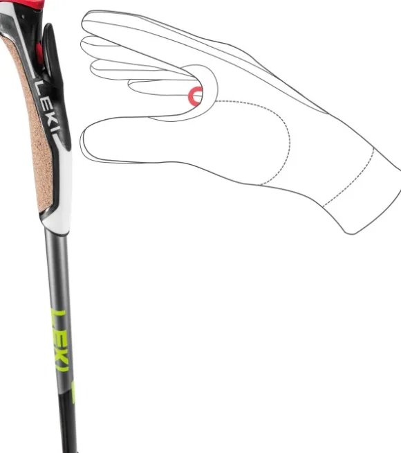 Leki Traveller Alu Black/Silvergray/Neonyellow