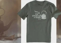 Lemmelkaffe T-Shirt Vid Utkanten Khaki Green