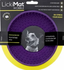 Lickimat nuolumatto Wobble Lila 17x17x8 cm