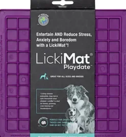 Lickimat ruokakuppi Playdate Lila 20x20 cm