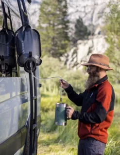 Lifestraw Peak Gravity And Storage Bag vedensuodatusjärjestelmä, 2 x 8L, tummaharmaa
