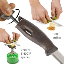 Light My Fire FireKnife BIO Rustyorange