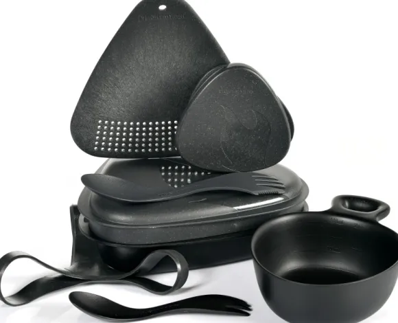 Light My Fire OutDoor MealKit BIO astiasarja, Slaty Black