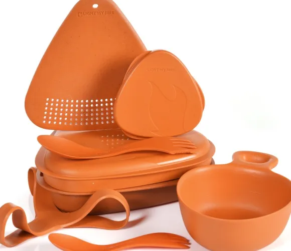 Light My Fire OutDoor MealKit BIO astiasarja, Rusty Orange
