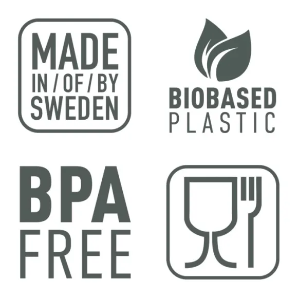 Light My Fire OutDoor MealKit BIO astiasarja, Rusty Orange