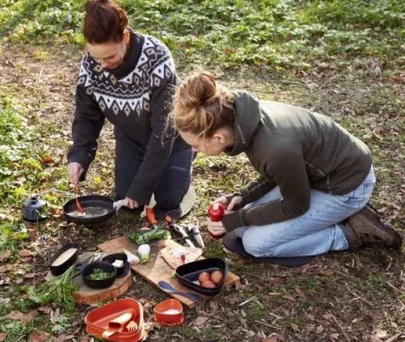 Light My Fire OutDoor MealKit BIO astiasarja, Rusty Orange