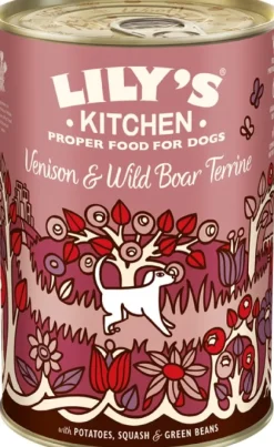 Lily's Kitchen Venison and Wild Boar Terrine märkäruoka, 400 g