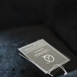 Lounge Scandinavia koiranpeti, musta, XL