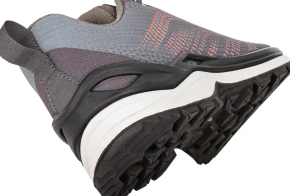 Lowa Zirrox GTX Lo naisten ulkoilukenkä, Steel Blue/Mandarin