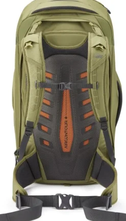 Lowe Alpine Mens Escape Tour 55+15 rinkka, musta