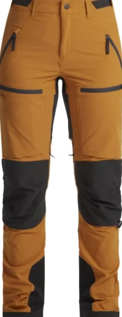 Lundhags Askro Pro Pant naisten housut, Gold/Charcoal