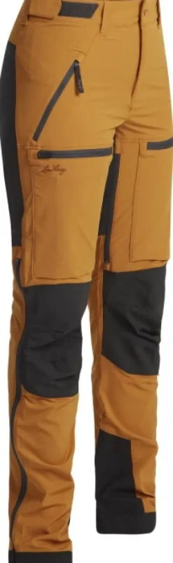 Lundhags Askro Pro Pant naisten housut, Gold/Charcoal