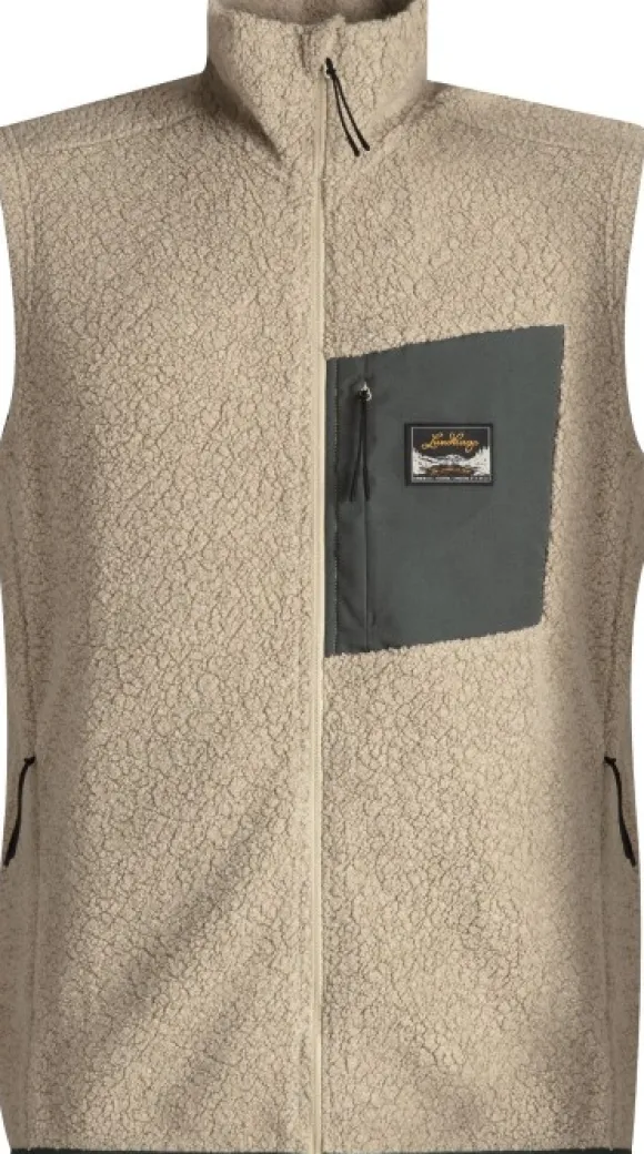 Lundhags Flok Wool Pile Vest fleeceliivi, beige
