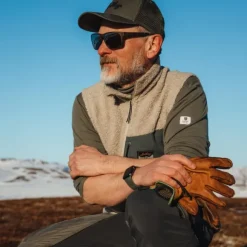 Lundhags Flok Wool Pile Vest fleeceliivi, beige